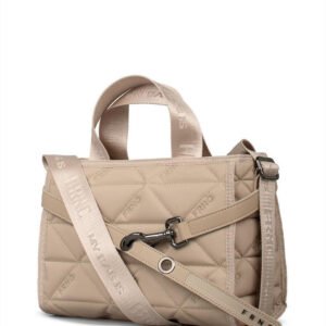 FRNC Γυναικεία Τσάντα Ώμου Μπεζ